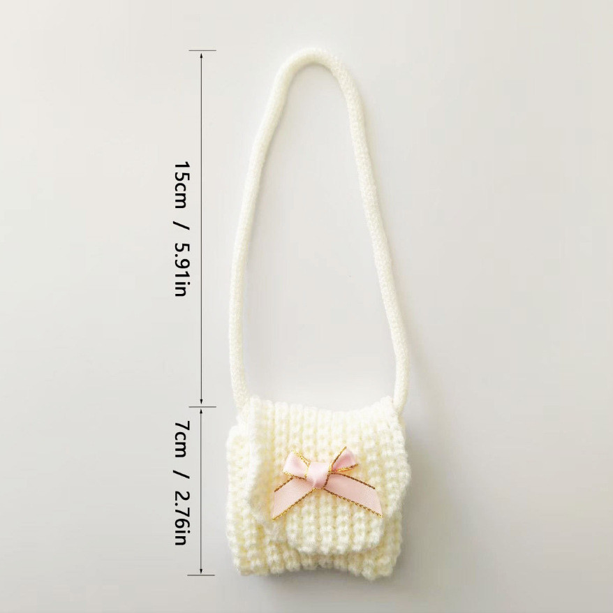 Bolsa de Boneca Lina Belle Labubu Stella, Acessórios de Raposa Fofos, Acessórios de Urso Articulado Lina Bear, Substituí