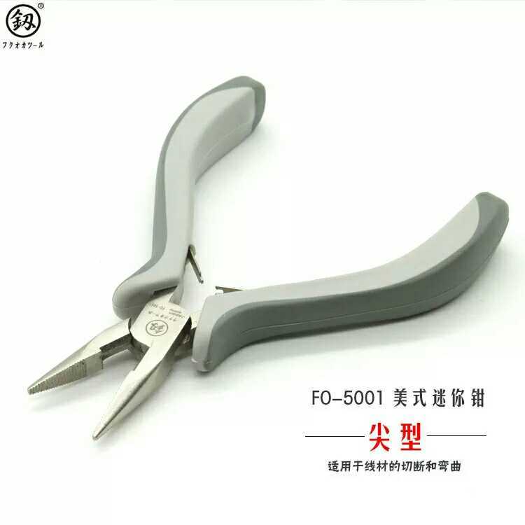 Japão Fukuoka ferramentas 17cm alicate de nariz agulha alicate de nariz agulha alicate de nariz Mini alicate enrolamento