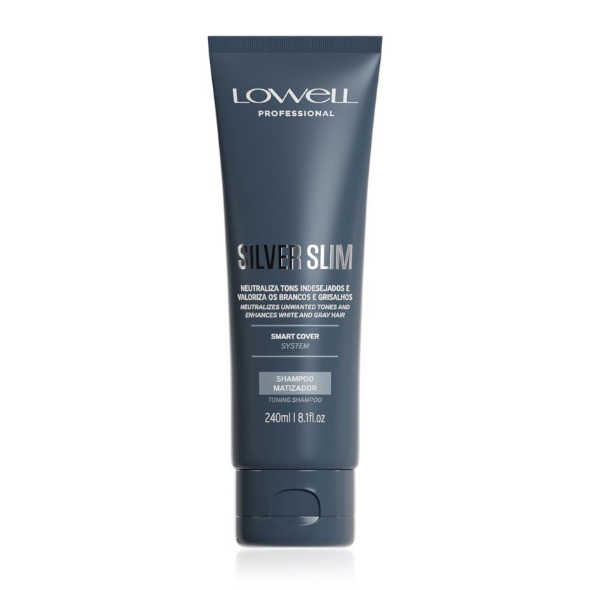 Shampoo Lowell Silver Slim 240ml