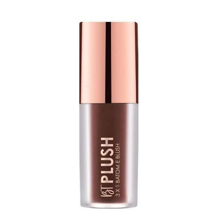 Bruna Tavares BT Plush Cocoa - Batom Multifuncional 3x1 6g
