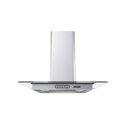 Coifa de Parede 60cm Vidro Reto Duto Slim Fogatti Inox