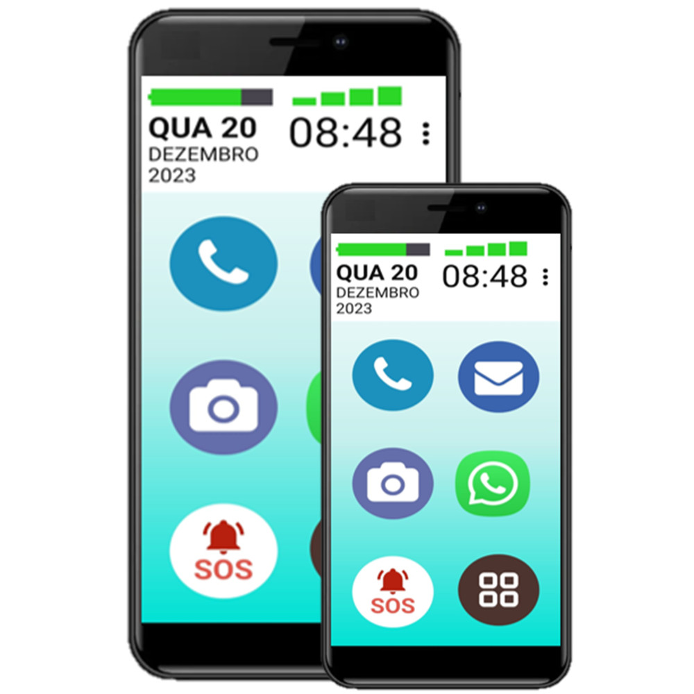 VOVÔ&VOVÓFONE SAMSUNG 4G 64GB/4GB RAM TELA 6.5 BOTÃO SOS ZAP - SAMSUNG A04S