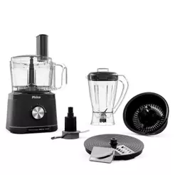 Multiprocessador Philco PMP11A 5 em 1 2 Velocidades 1000W Preto 220V