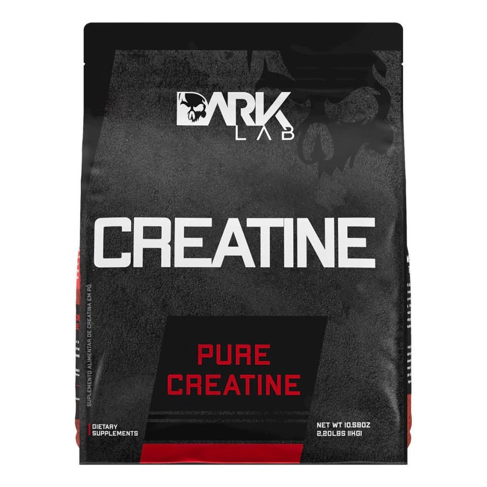 Creatina Monohidratada, Pura 1kg (SEM SABOR) - Dark Lab Refil