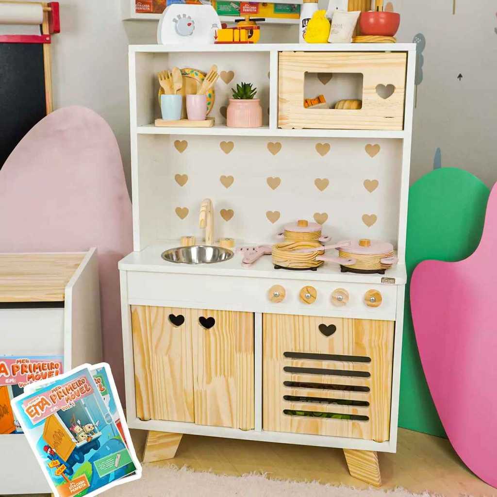 Imagem Cozinha Infantil Petit Kit Livro Educativo