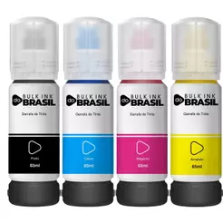 Refil Tinta L3110 L3250 L3150 L5190 Compatível Epson T544