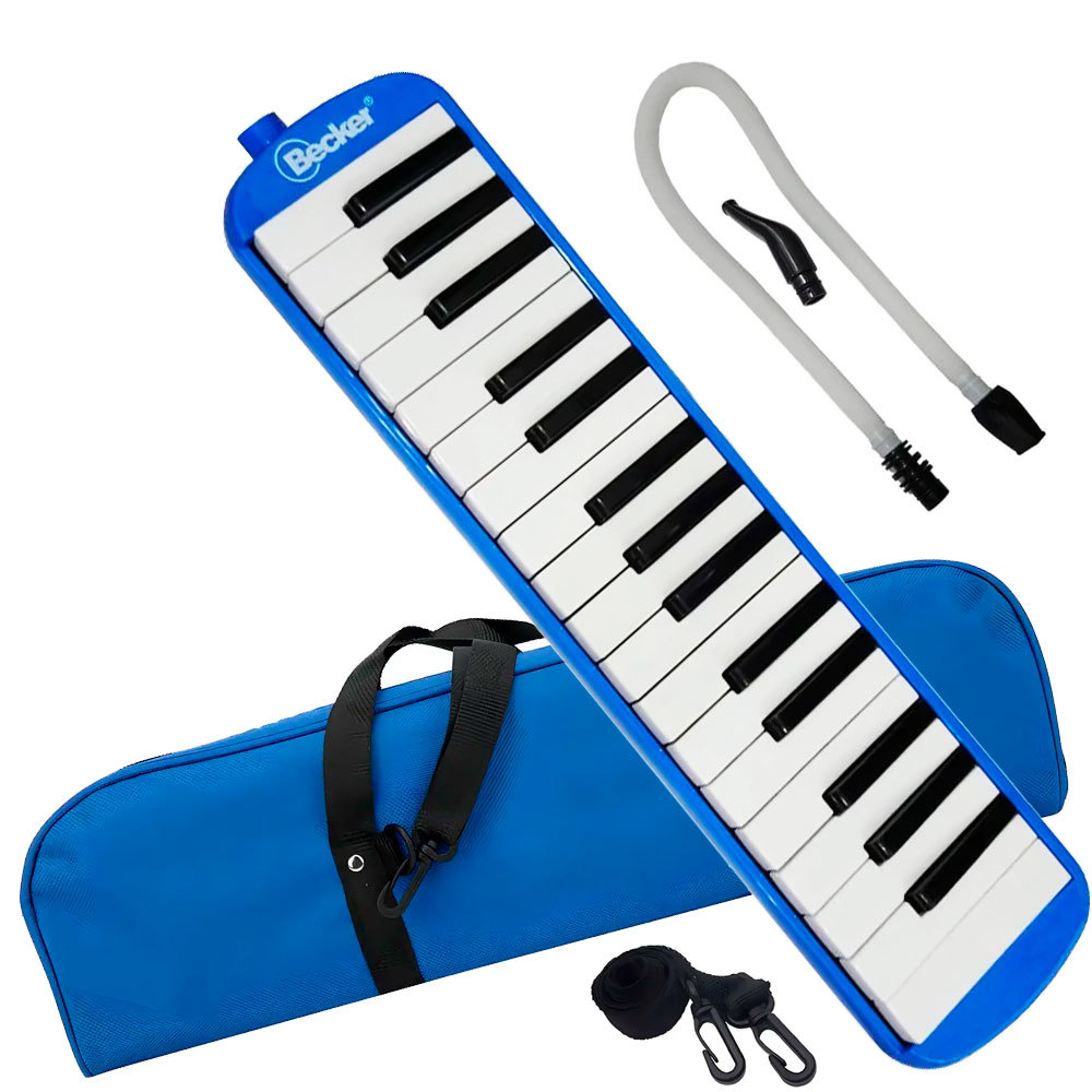 ESCALETA MELÓDICA BECKER STUDENT 32 TECLAS C/ BAG - AZUL 366