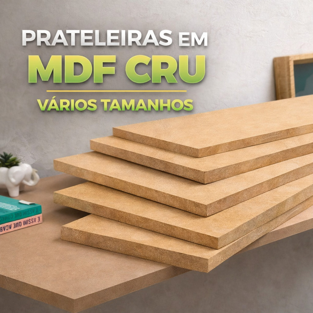 Prateleiras em MDF Cru 80/100/120cm Chapa Retangular 15mm Madeira Compensado Placa Tamanhos