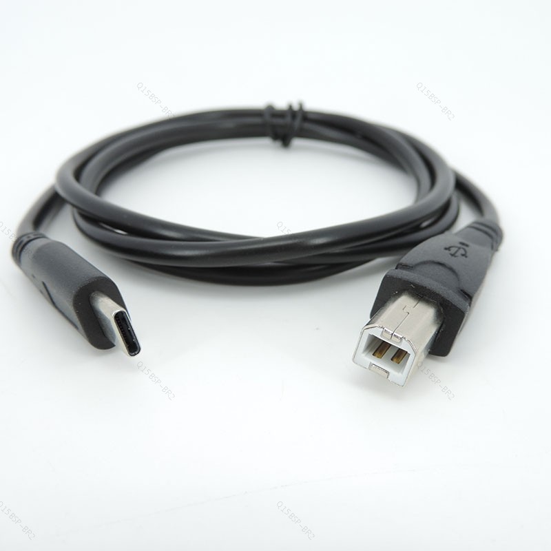 1m USB-c Tipo Macho Para B Conector De Cabo De Dados Estender Impressora De Celular Órgão Eletrônico Atacado BR15B2