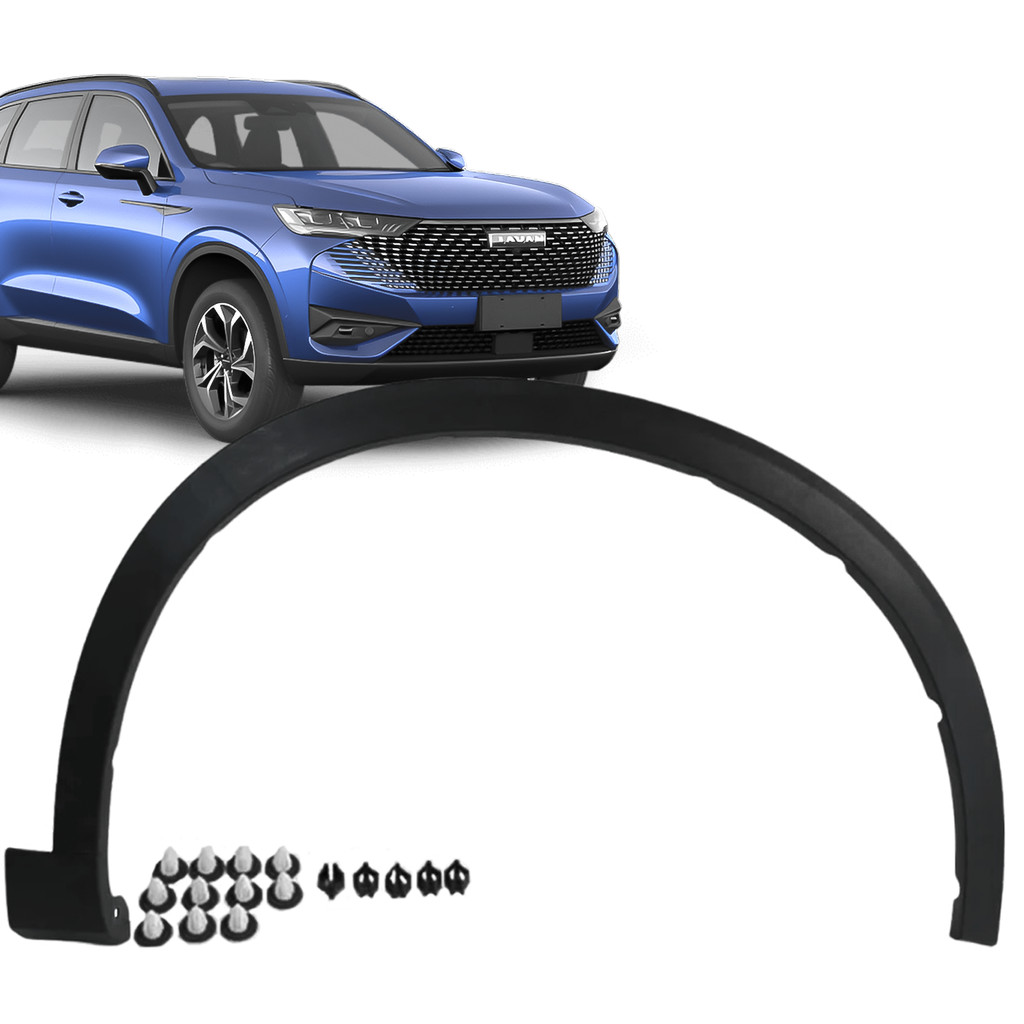 Alargador Friso Moldura Aplique Paralama Direito Haval H6 2023 a 2025