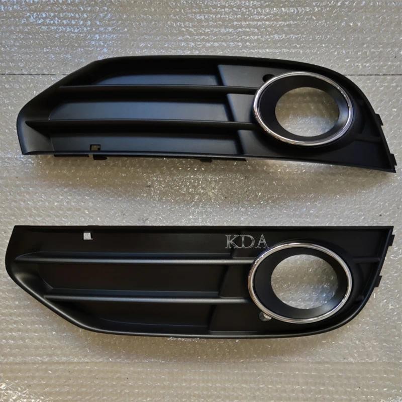 Auto Amortecedor Dianteiro Luz De Nevoeiro Grade Grill Capa Para Audi A4 B8 B8.5 ALLROAD 2009 2010 2011 2012 2013 2014 2