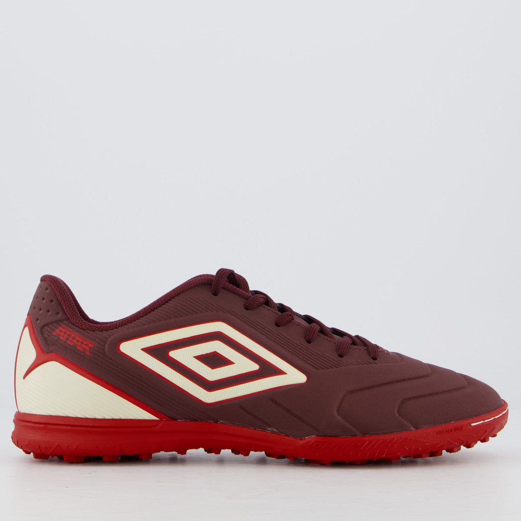 Chuteira Umbro Attak III Society Bordô