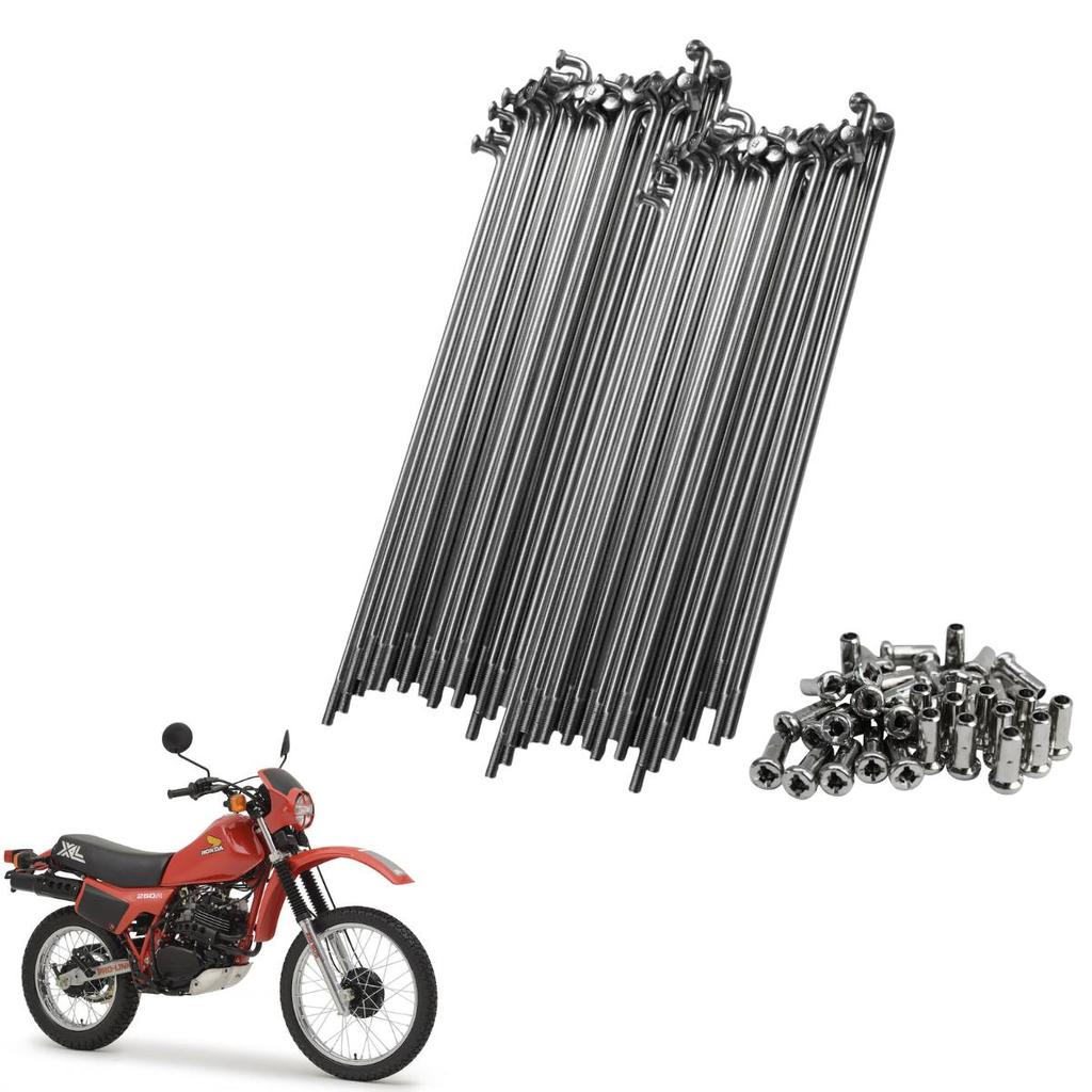 Jogo Raio Xlx 250 Xl 250 Inox 3,5mm Traseiro