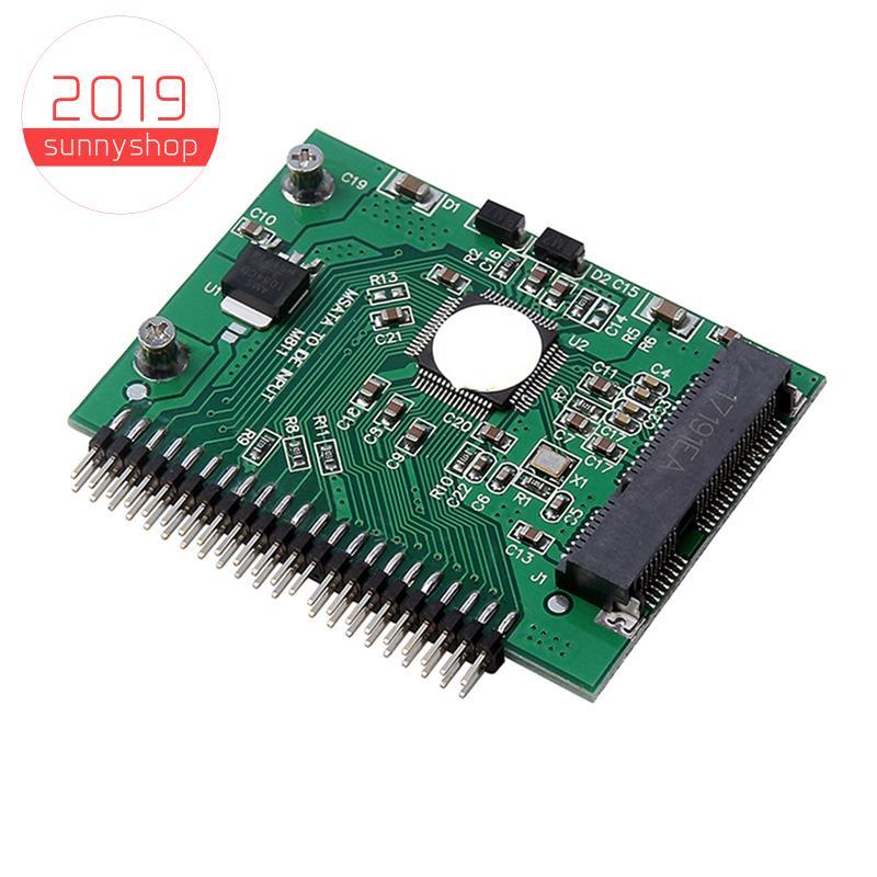 [Bestseller S] Adaptador Conversor MSATA SSD Para IDE De 44 Pinos Como HDD PCI E Express Sata De 2.5 Polegadas Laptop