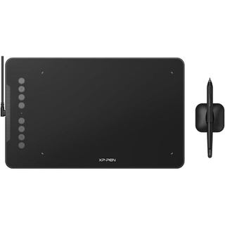 XPPen Deco 01 V3 Mesa Digitalizadora com 16384 Níveis de Pressão,8 Teclas de Atalho Compa…