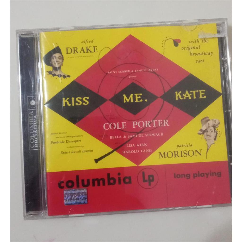 CD Cole Porter - Patricia Morison Kiss Me, Kate - Original Broadway Cast Recording