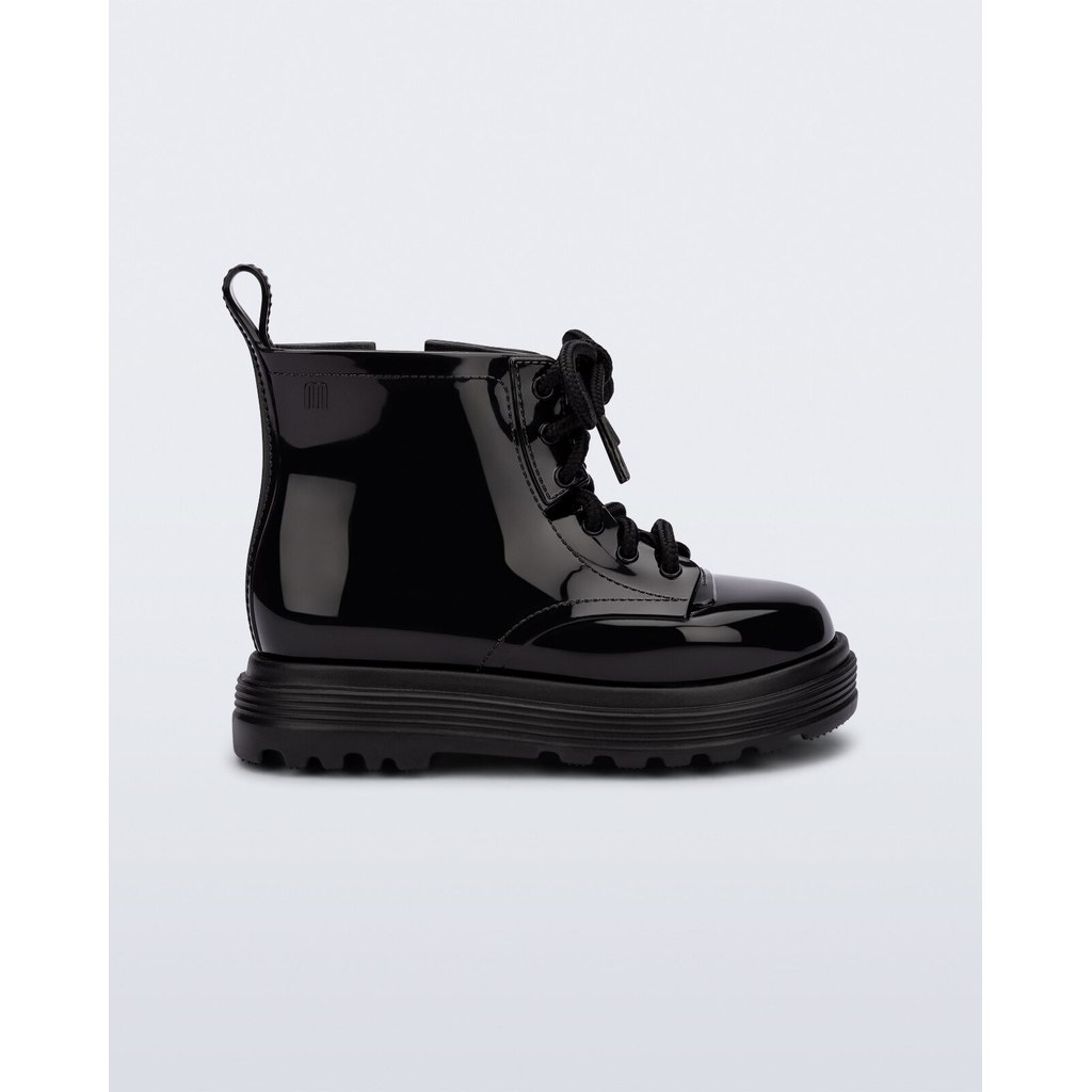 Bota Infantil Menina Mini Melissa Coturno Baby Cano Medio Casual Outono Inverno