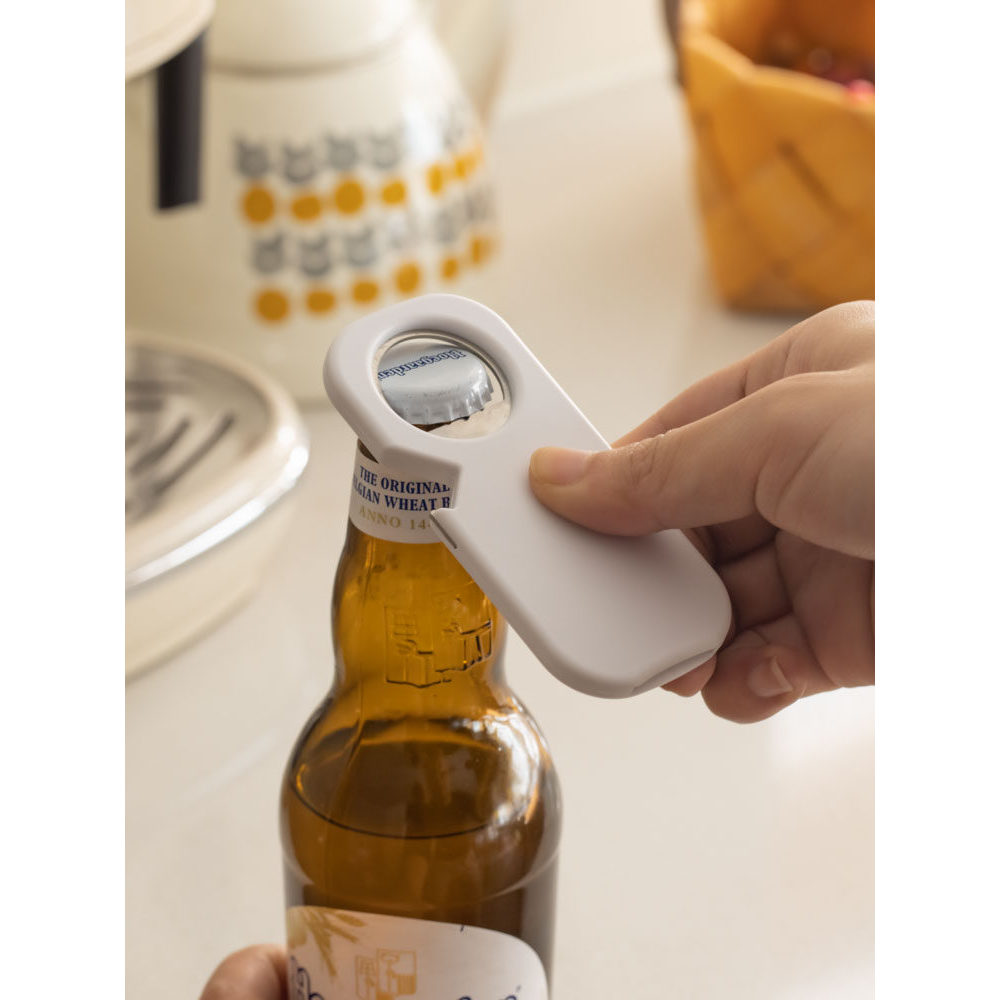 Saca-rolhas doméstico, adesivo para geladeira, chave de fenda de cerveja, ferro magnético, tampa aberta exclusiva, saca-