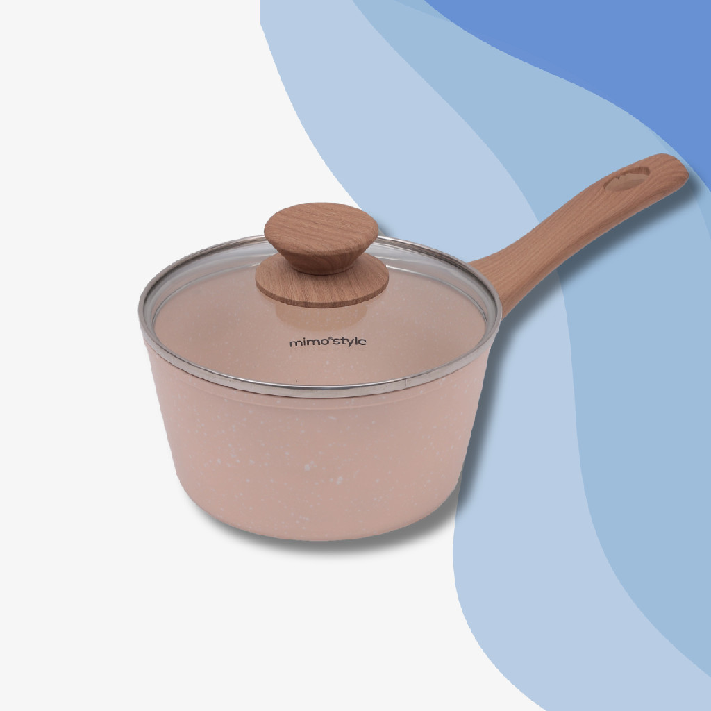 Panela Quartzo Alumínio Compatível Indução 20cm Mimo Style