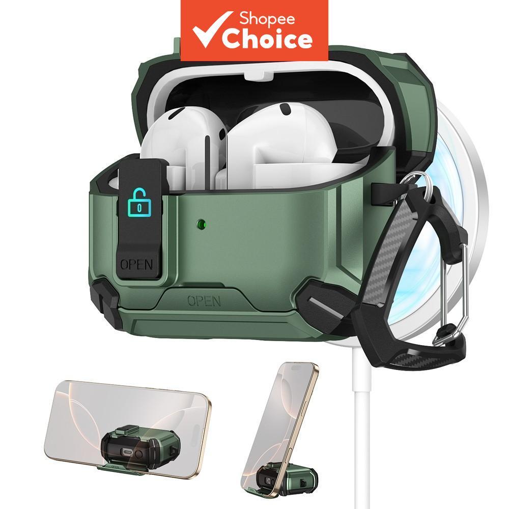【Apenas capa】Para Samsung Galaxy Buds3 FE 3Pro capa portátil armadura criativa capa de fone de ouvido para Buds 3 Pro