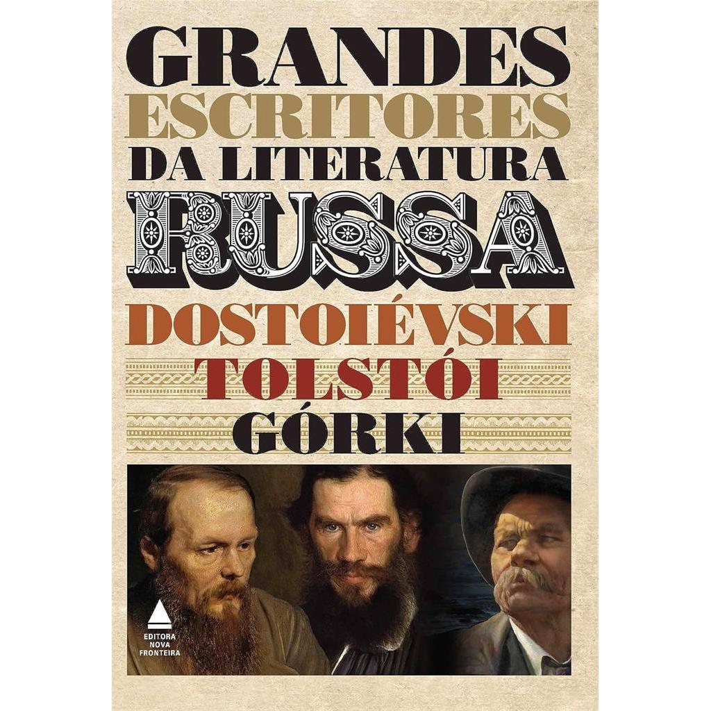 Box Grandes escritores da literatura russa: Crime e castigo, Ressurreição e A mãe autor Fiódor Dostoiévski Leon Tolstoi