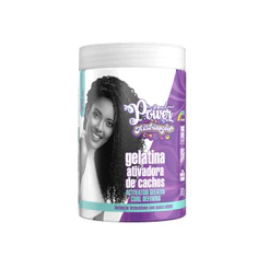 Gelatina Ativadora de Cachos Texturizações Soul Power - Finalização com Gelatina - 800g