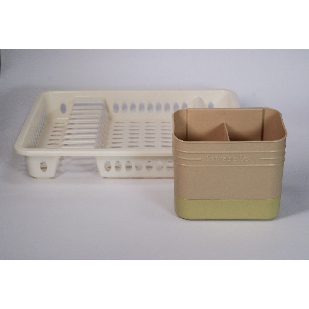 Escorredor de Louça Compacto para 10 Serviços + Ganhe 1 seca talheres com suporte de parede Linha Importada!