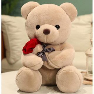 Presentes De Urso Rosa Para Mamãe , Bicho De Pelúcia De Ursinho , Dia Dos Namorados Sua Namorada , Brinquedo Macio E Ado