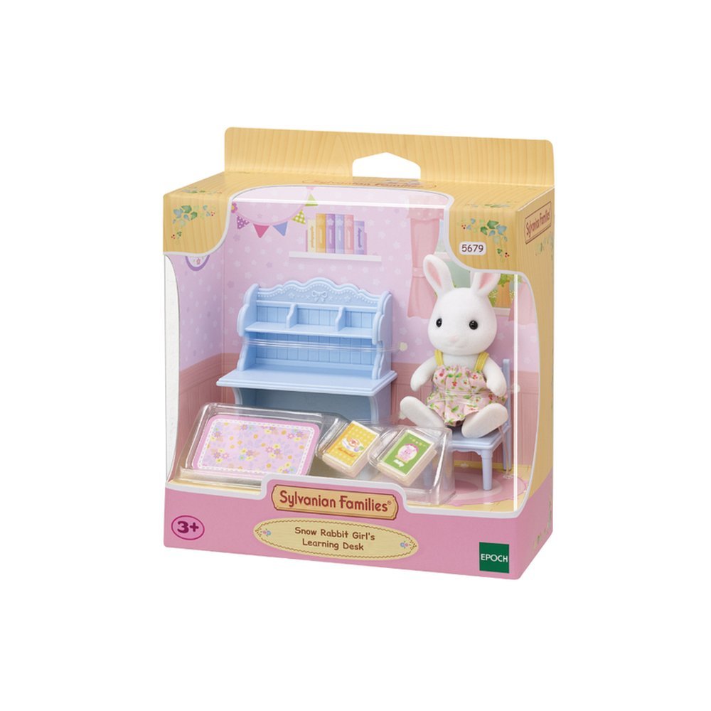 Sylvanian Families Conjunto Escrivaninha Menina Coelho Neve Epoch 5679