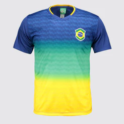 Camisa Brasil Logo Samba