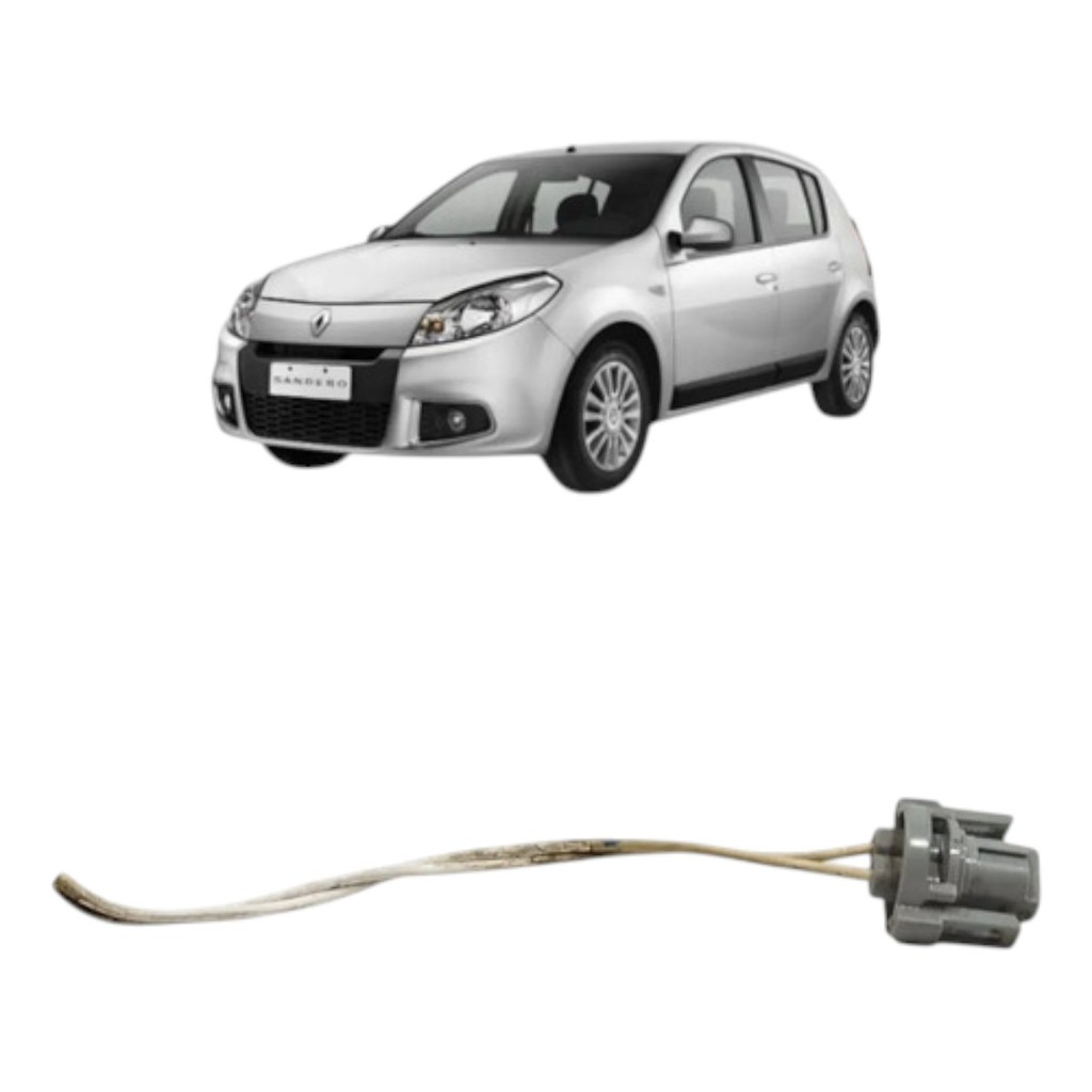 Chicote Plug Maquina Vidro Dianteira Direita Sandero 2010