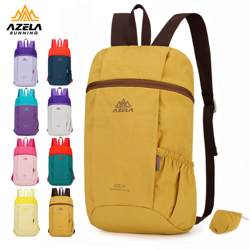 Esportes ao ar livre mochila dobrável saco de montanhismo meninos meninas crianças 15L lazer pequeno saco de escola leve