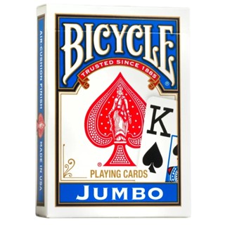 Baralho de Cartas Bicycle Jumbo Azul 83546A - Copag em Oferta na Shopee