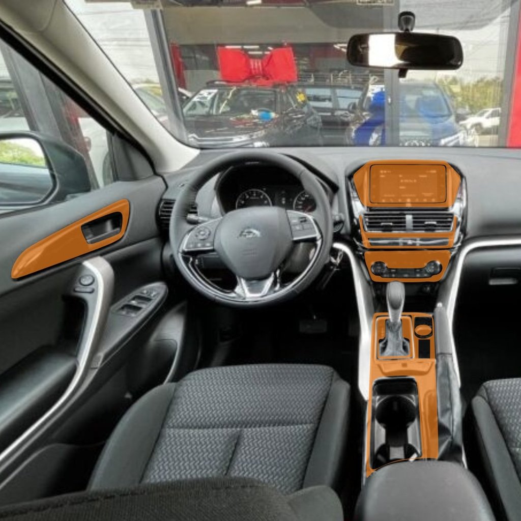 Película PPF Proteção Kit Interior Exterior Mitsubishi Eclipse Cross HPE 2025 Transparente TPU Anti Risco