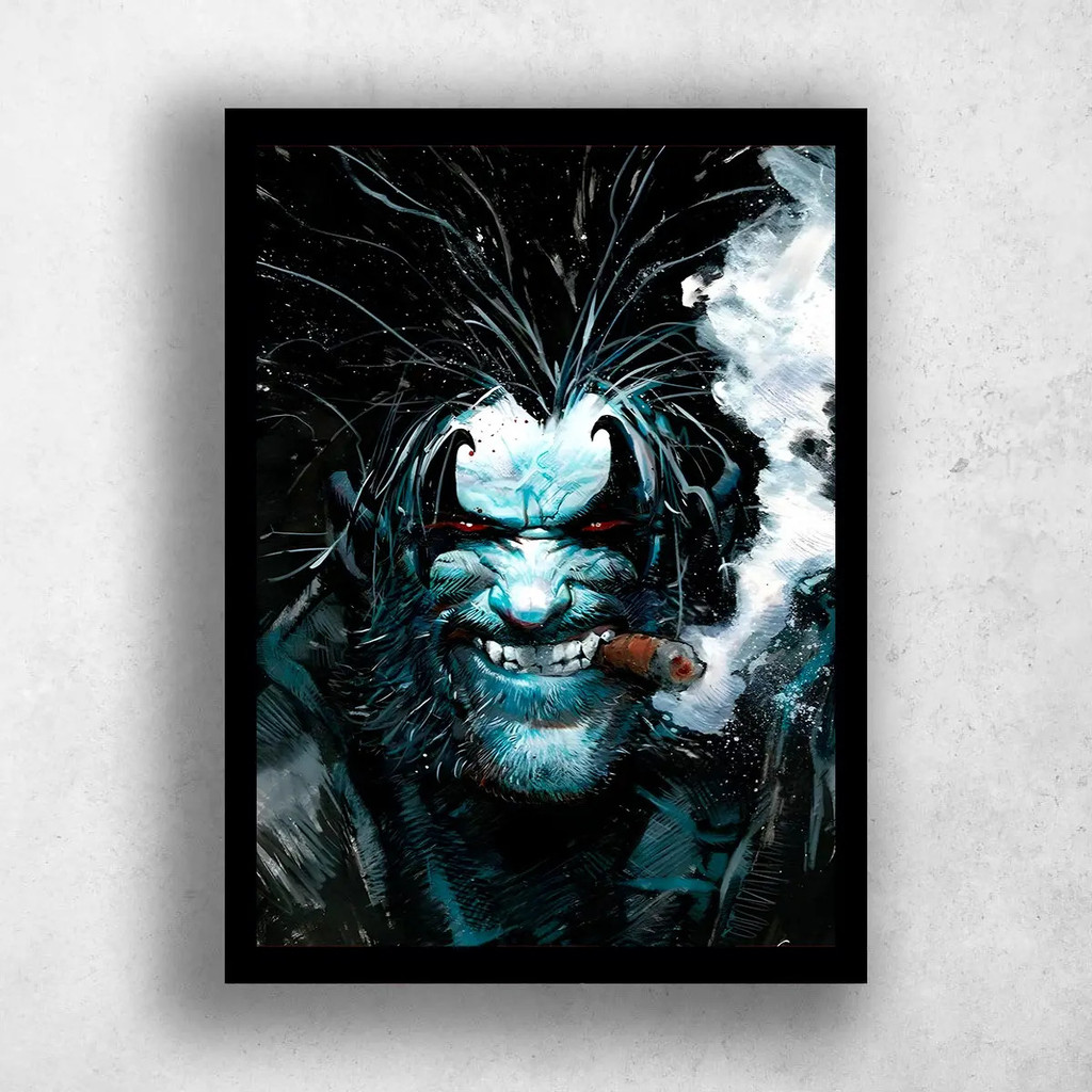 Quadros Decorativos 30x40 Dc Comics Lobo