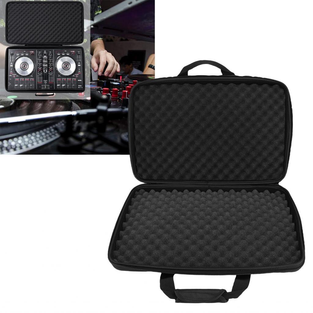 Capa para controlador de DJ versátil 53x35x8cm Bolsa de proteção de amortecimento EVA para estúdio