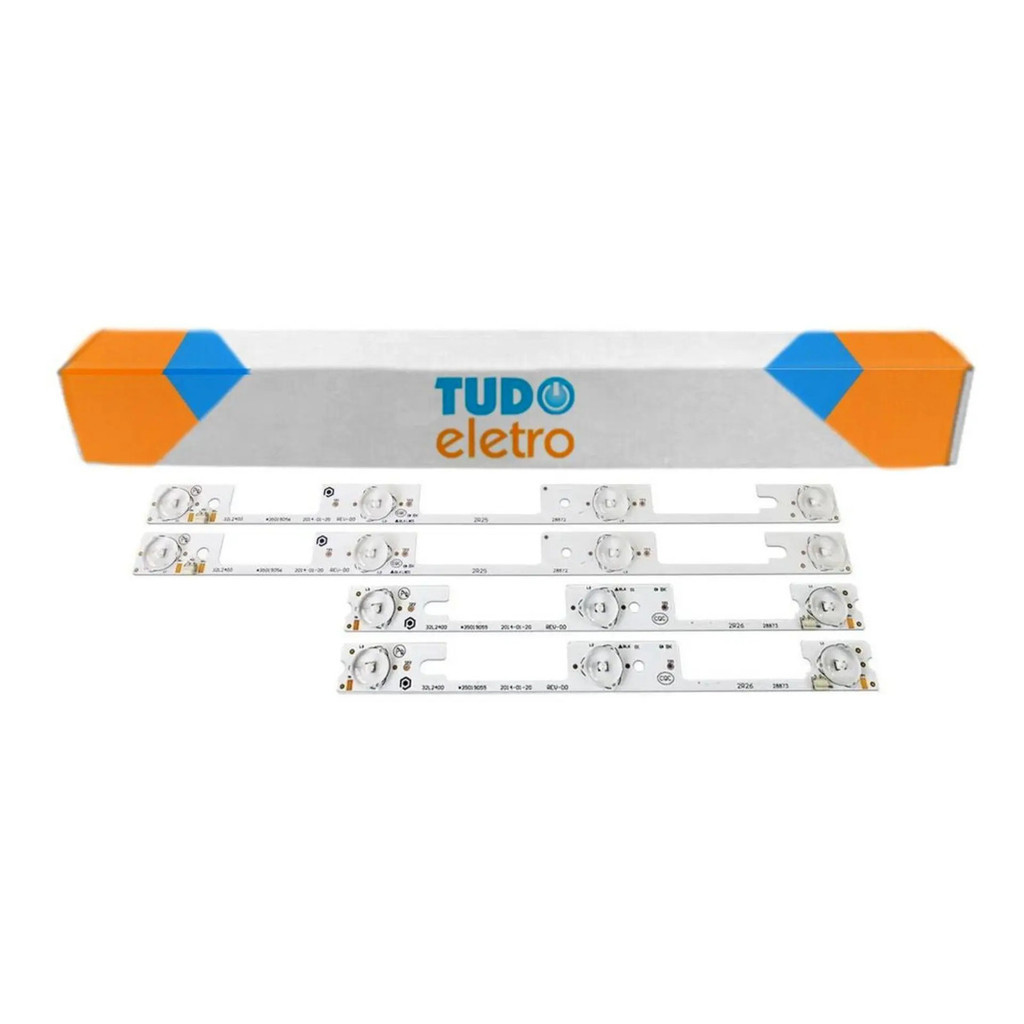 Kit 4 Barras Led Semp Toshiba 32l2400 Dl3244 Dl3245i Novo