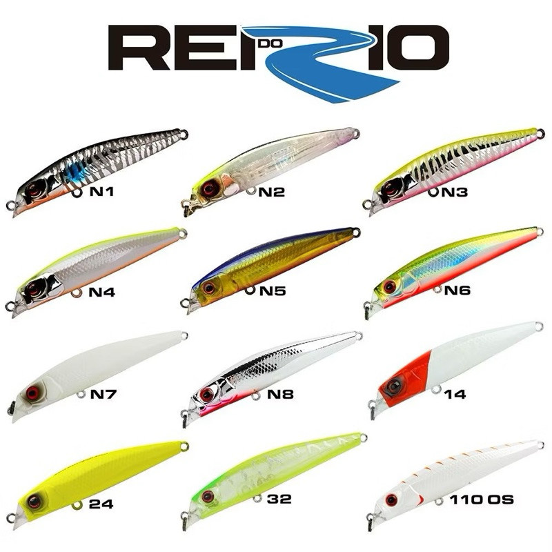 Isca Artificial Rei Do Rio 80 - 8cm / 8,5g - Marine Sports Traíra Tucunaré Robalo