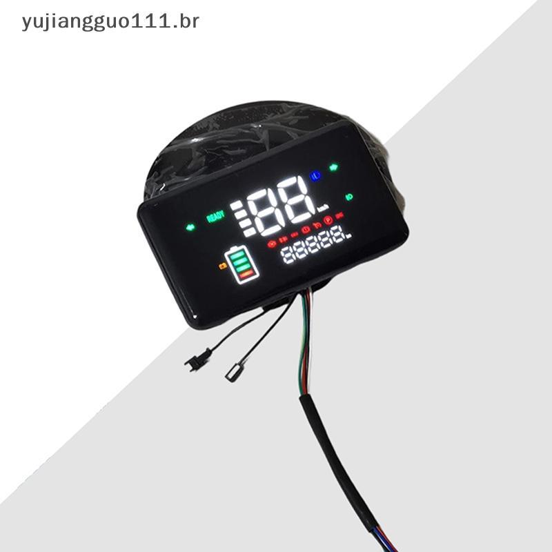 # Novo Ebike Display LCD Tela 48V 60V 72V Medidor De Velocidade De Bicicleta Elétrica Odômetro Multifuncional Para Scoot