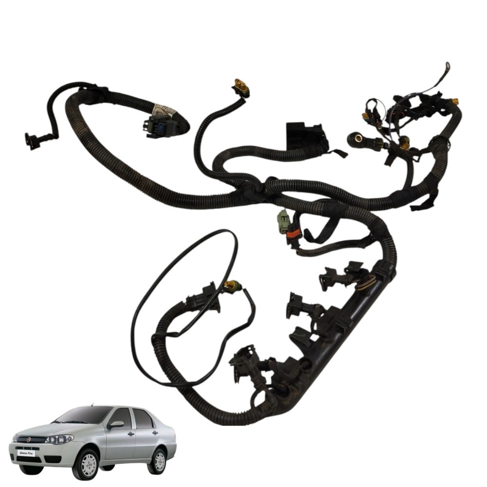 Chicote Injeção Fiat Palio Siena Fire Flex 1.0 8v 2007 2008