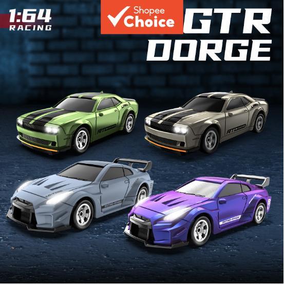 Mini Carro de Controle Remoto Drift 1:64 RC para Meninos, Brinquedo de Corrida de Mesa de Alta Velocidade, Presente de