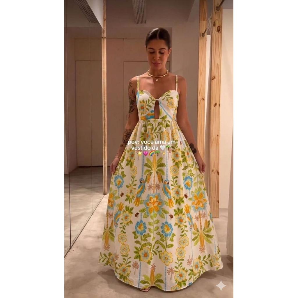 Vestido 2060 ✨ Toque de seda