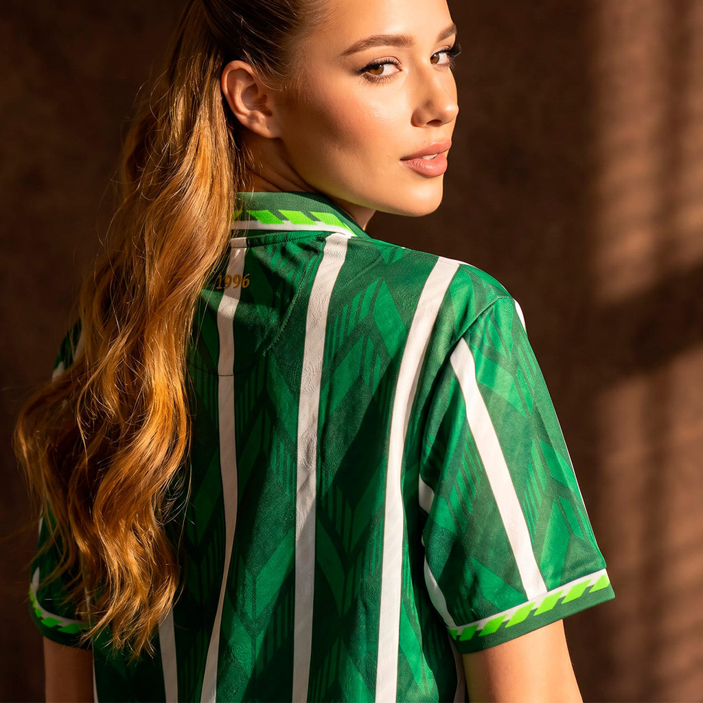 Camisa Palmeiras Retrô 1996 Feminina · foto 2