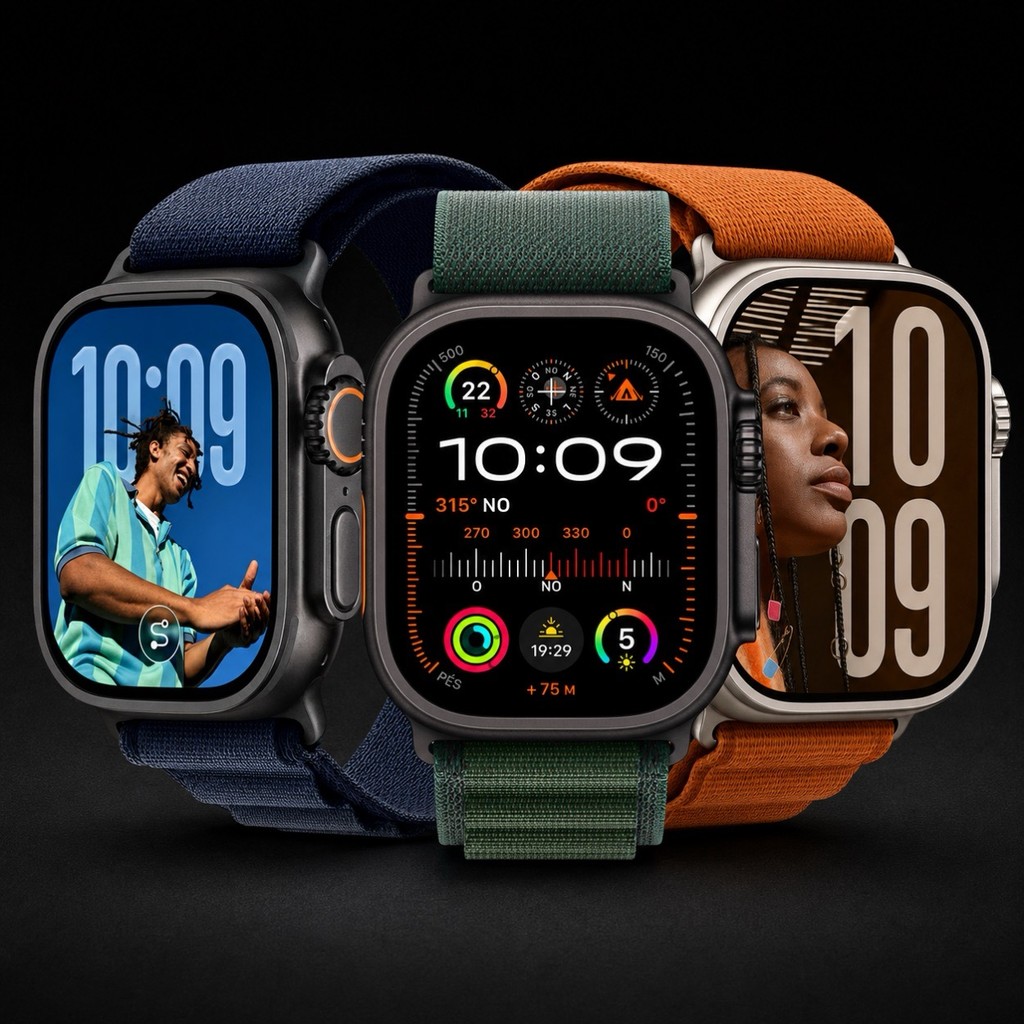 Microwear U4 Pro Relógio Inteligente Ultra Série 10 1GB ROM Bússola ChatGPT 49mm 3ATM À Prova D'Água