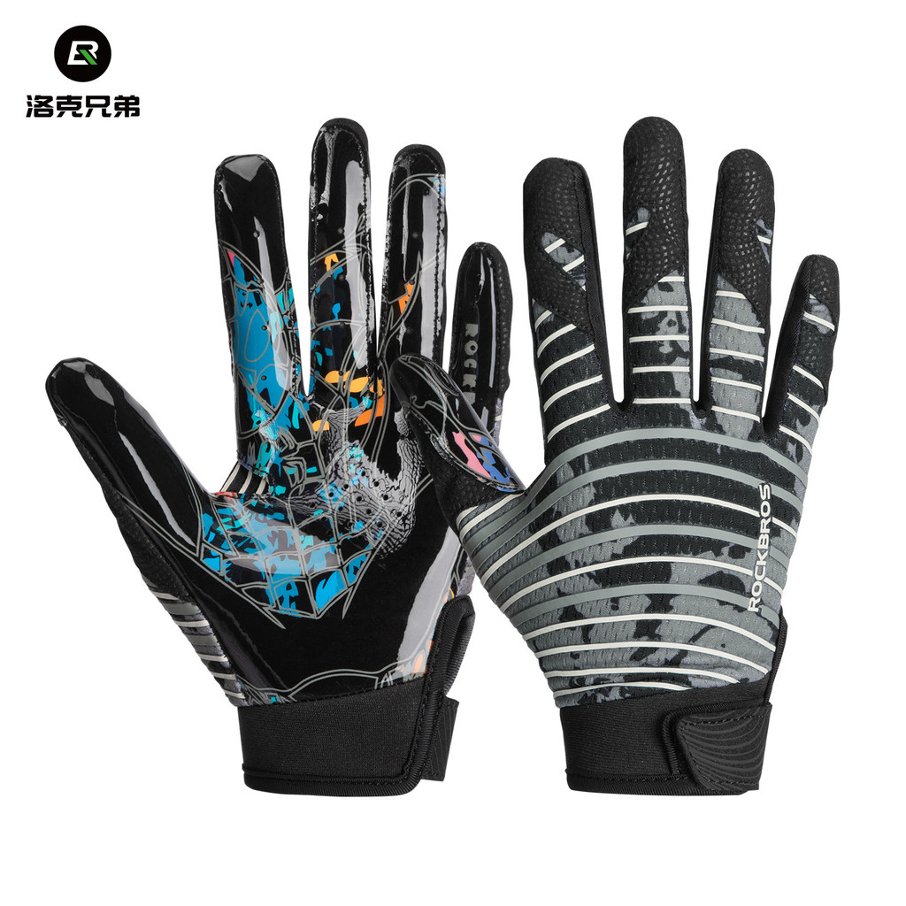 Luvas de futebol de campo, luvas de goleiro de futebol americano, luvas de beisebol, luvas esportivas infantis, antiderr