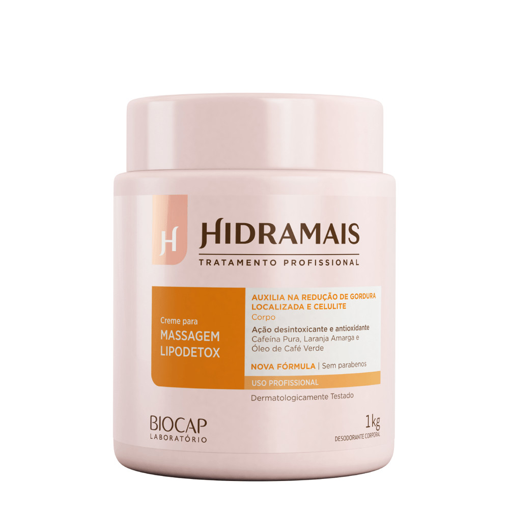 Creme Para Massagem LipoDetox 1Kg