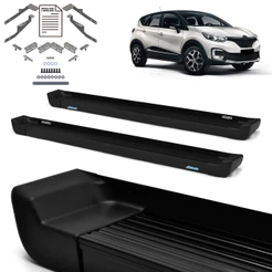 Estribo Prime Captur 2017 A 2022 Preto