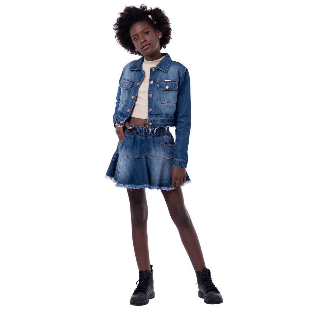 Conjunto Kukixo Denim Urban - Jeans