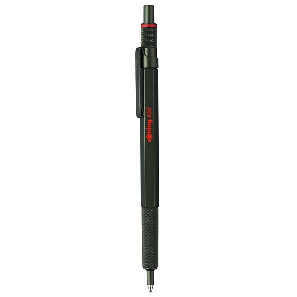 Rotring Ballpoint Pen, Oil-Based, Camouflage Green 600 2114263, rOtring Mechanical Pencil, Premium Writing Instrument, S