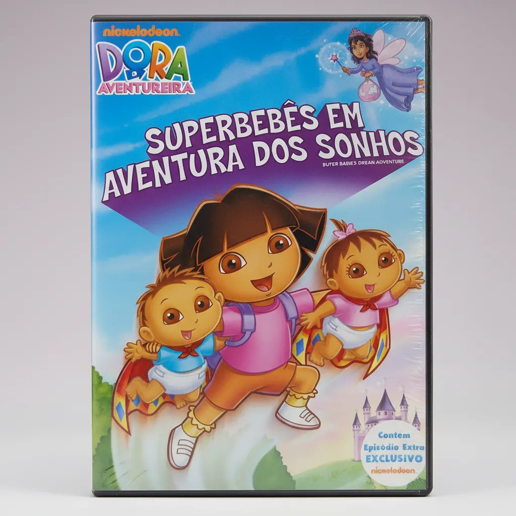 Dvd Dora Aventureira Superbebês Em Aventura Dos Sonhos Lacra